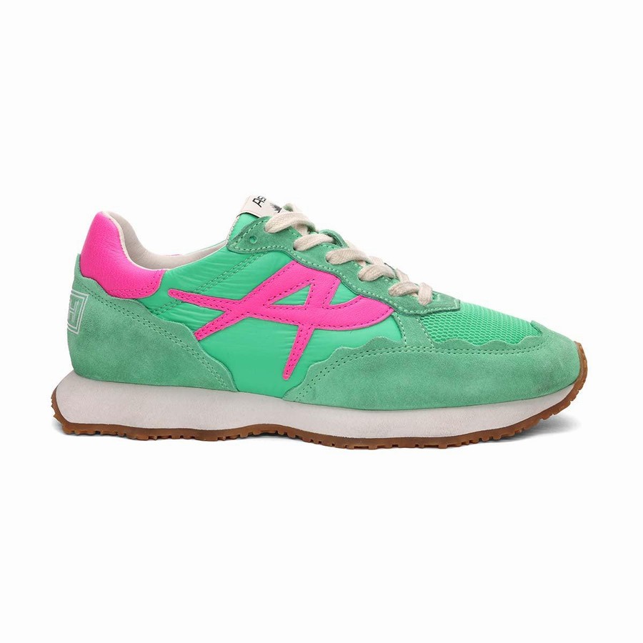 Basket Ash Sunstar Retro Vert Femme | XKZ-3217177