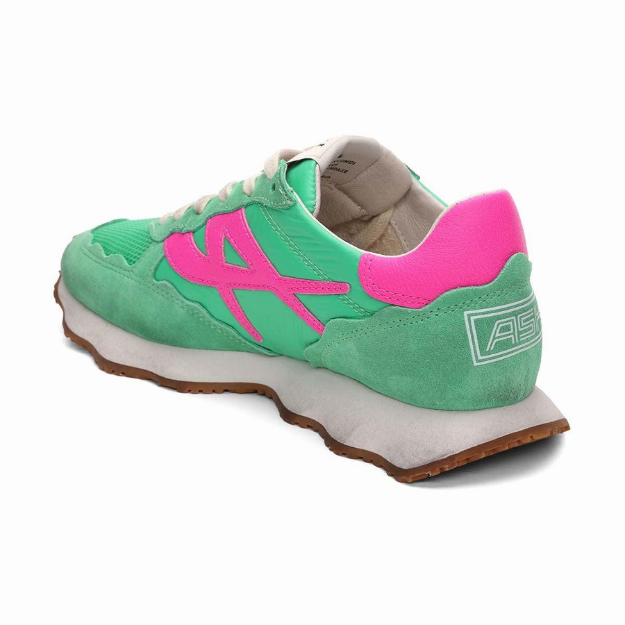 Basket Ash Sunstar Retro Vert Femme | XKZ-3217177